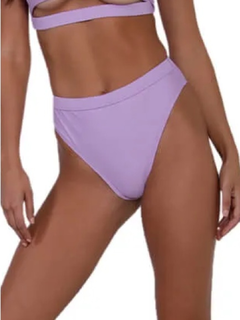 iHeartRaves High Cut Bottoms - Lavender 2X